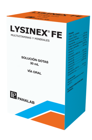 LYSINEX FE GOTAS