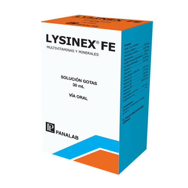 LYSINEX FE GOTAS